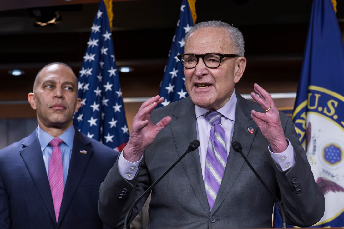 https://wp.nysun.com/wp-content/uploads/2026/03/jeffries-schumer.jpg
