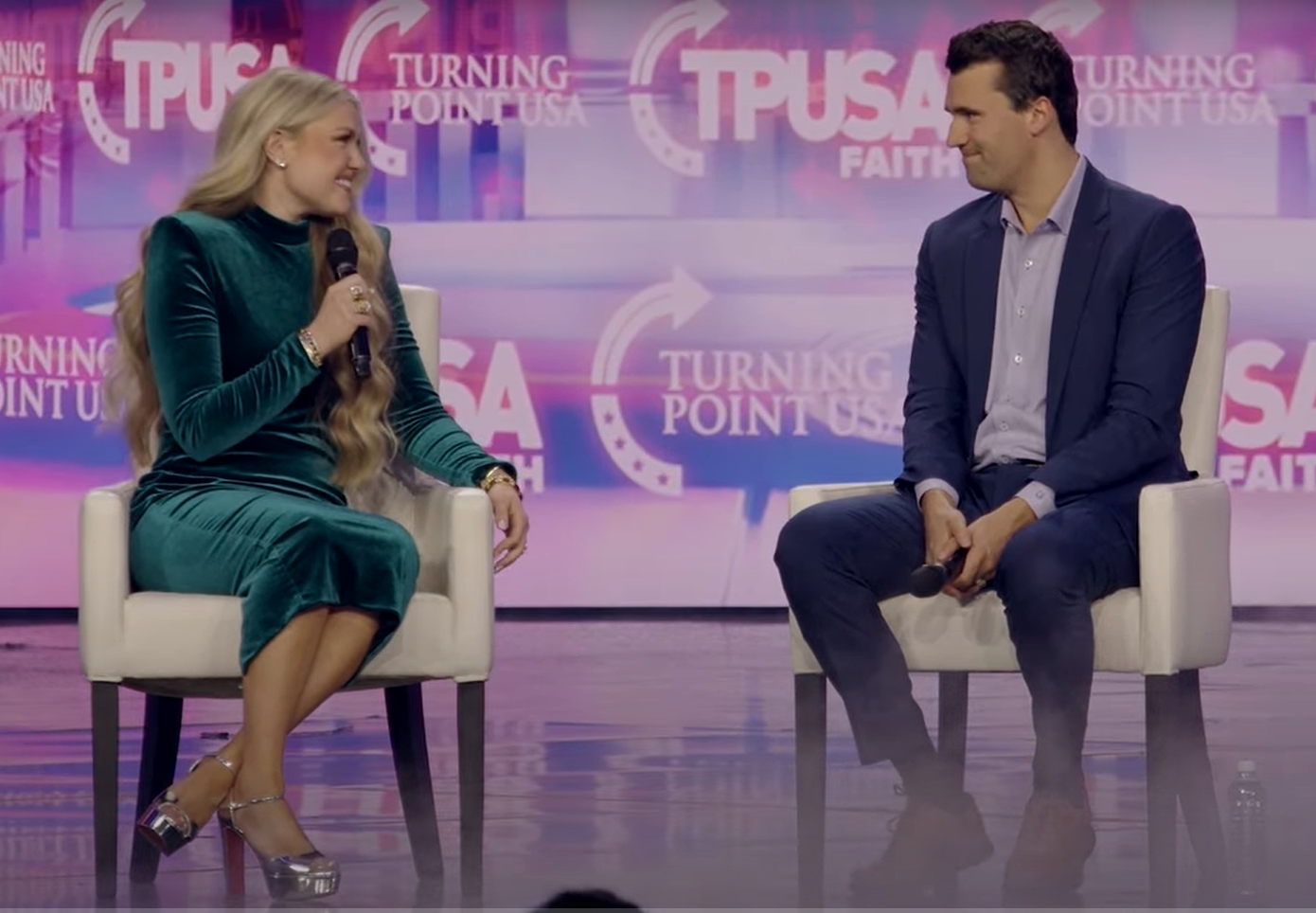 Me & Charlie on stage