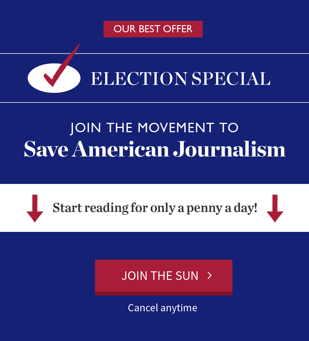 Join The New York Sun ->