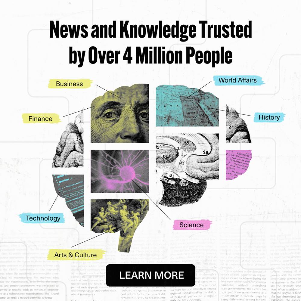 News and Knowledge Trusted by Over 4 Million People - Learn More News and Knowledge Trusted by Over 4 Million People - Learn More