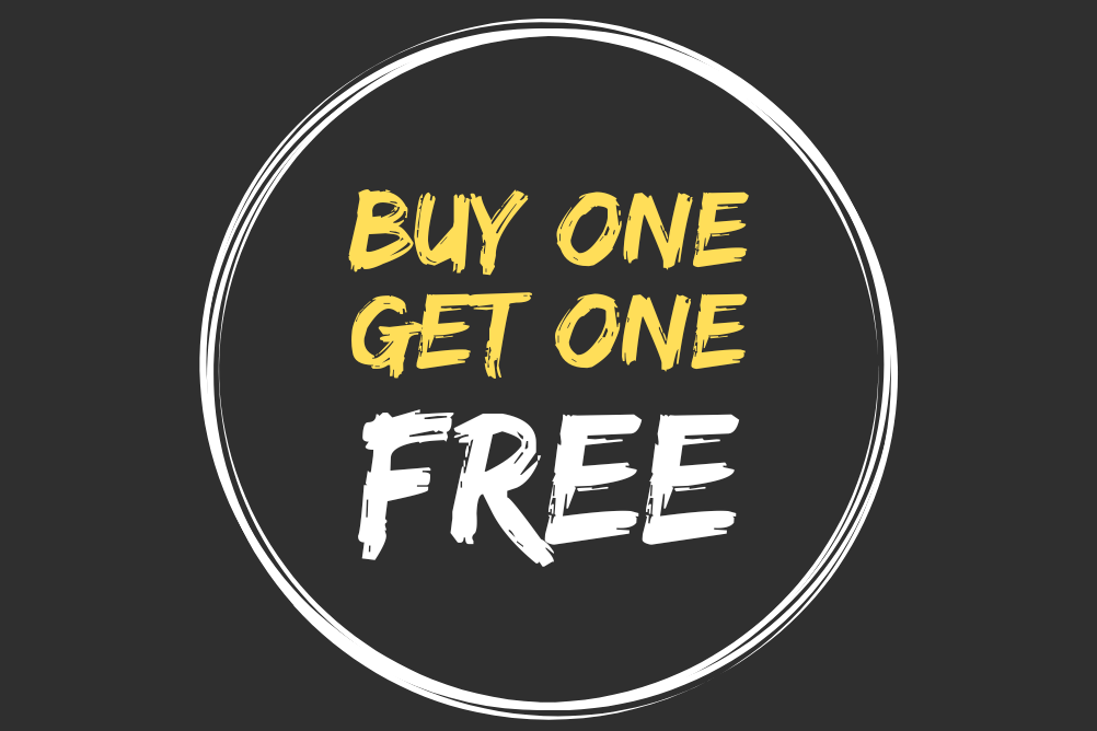 Buy One Get One Free Buy One Get One Free