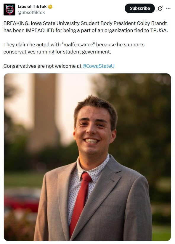 Iowa State Student Body President