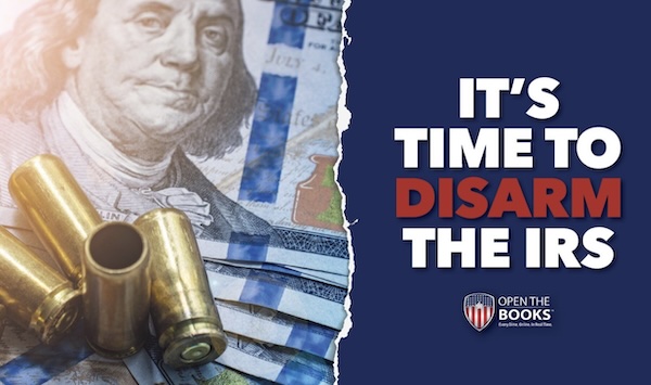 Disarm the IRS