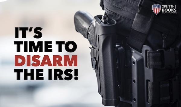 Disarm the IRS