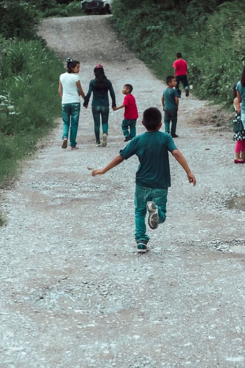 Children playing