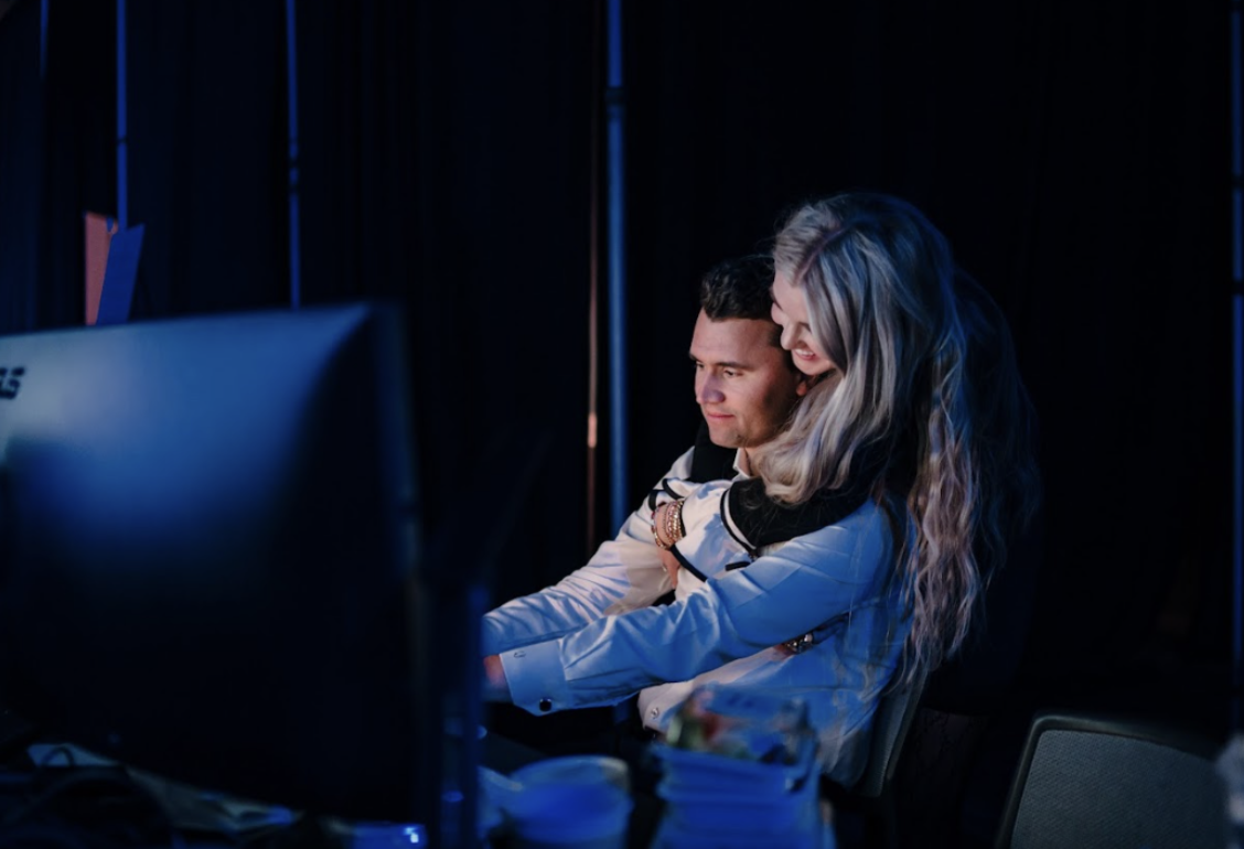 Behind the scenes