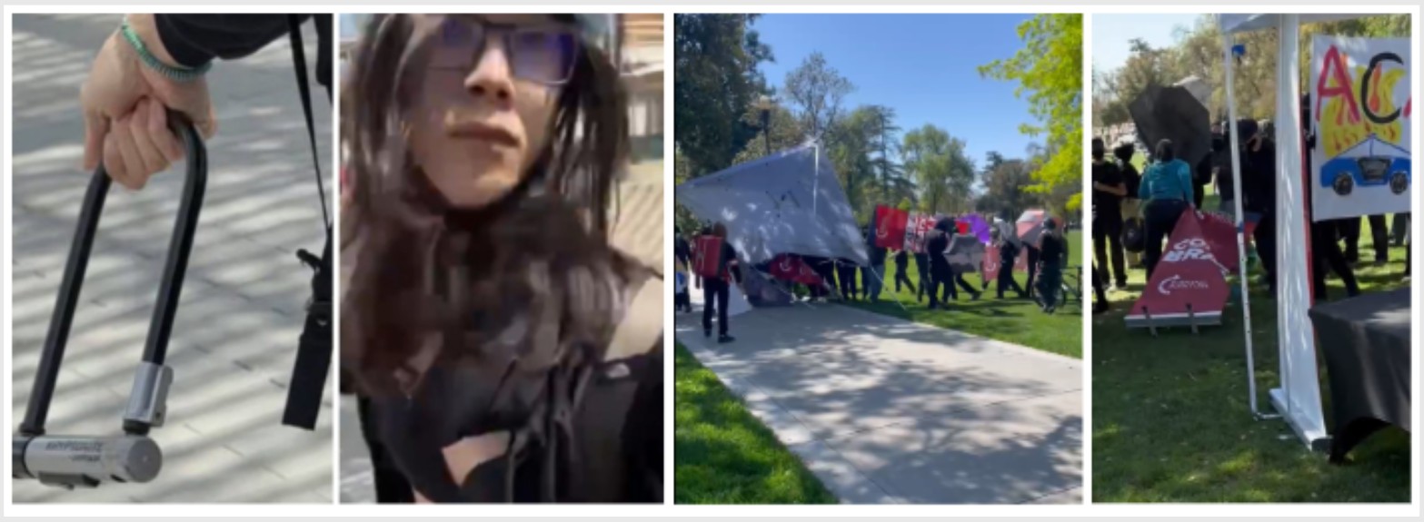 Crazy Leftists Attack